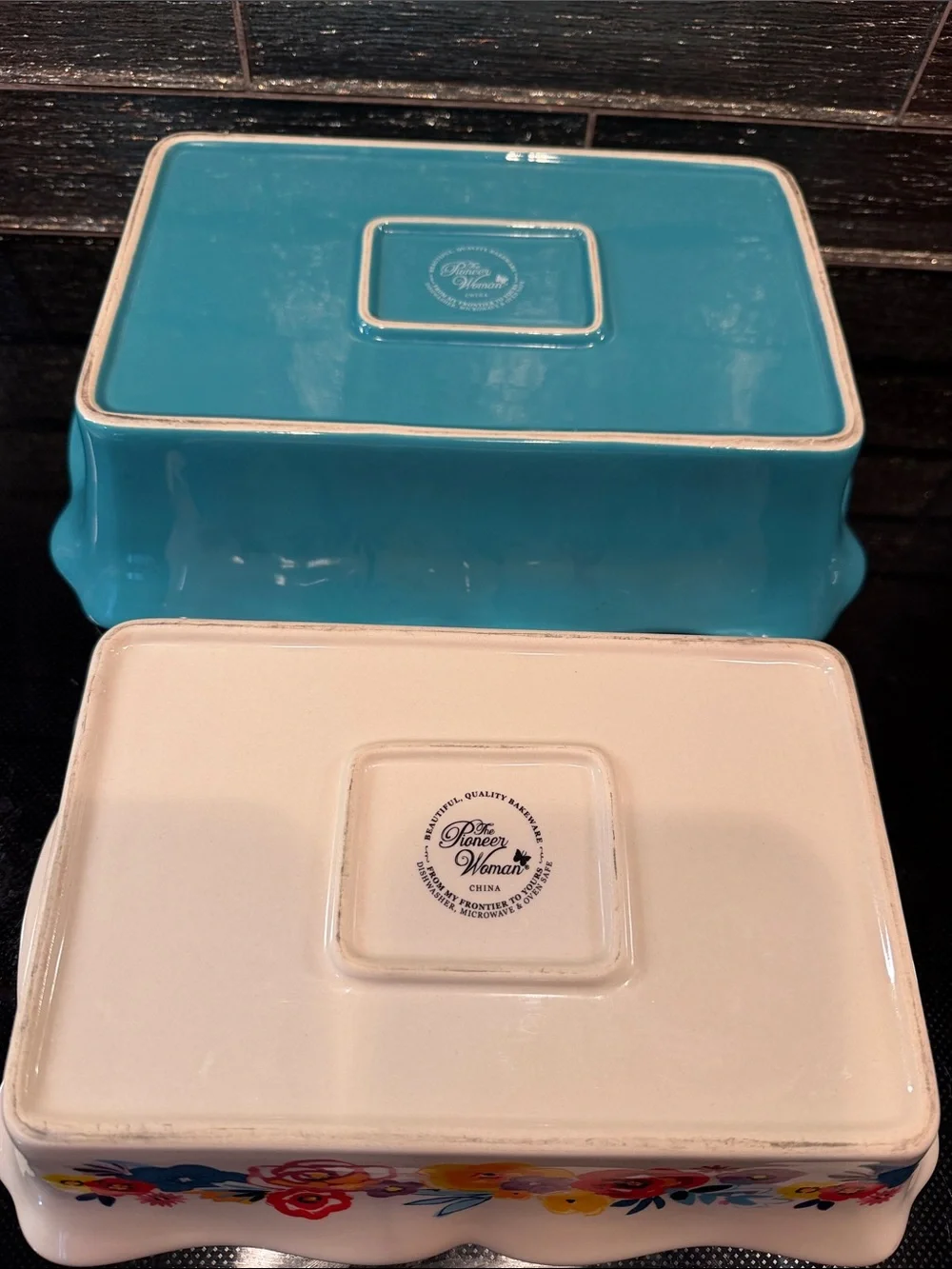 The Pioneer Woman Nesting Scalloped Edge Casserole Set Baking Dish Bake Pans